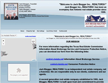 Tablet Screenshot of jackbieggerrealtors.com